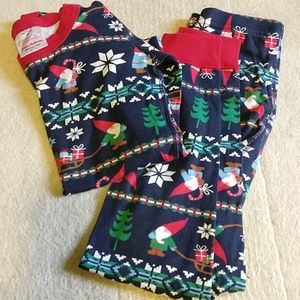 Long John Pajamas Organic Cotton Gnome Sweet Gnome